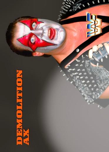 Demolition AX – WWF trading card PW Catalog
