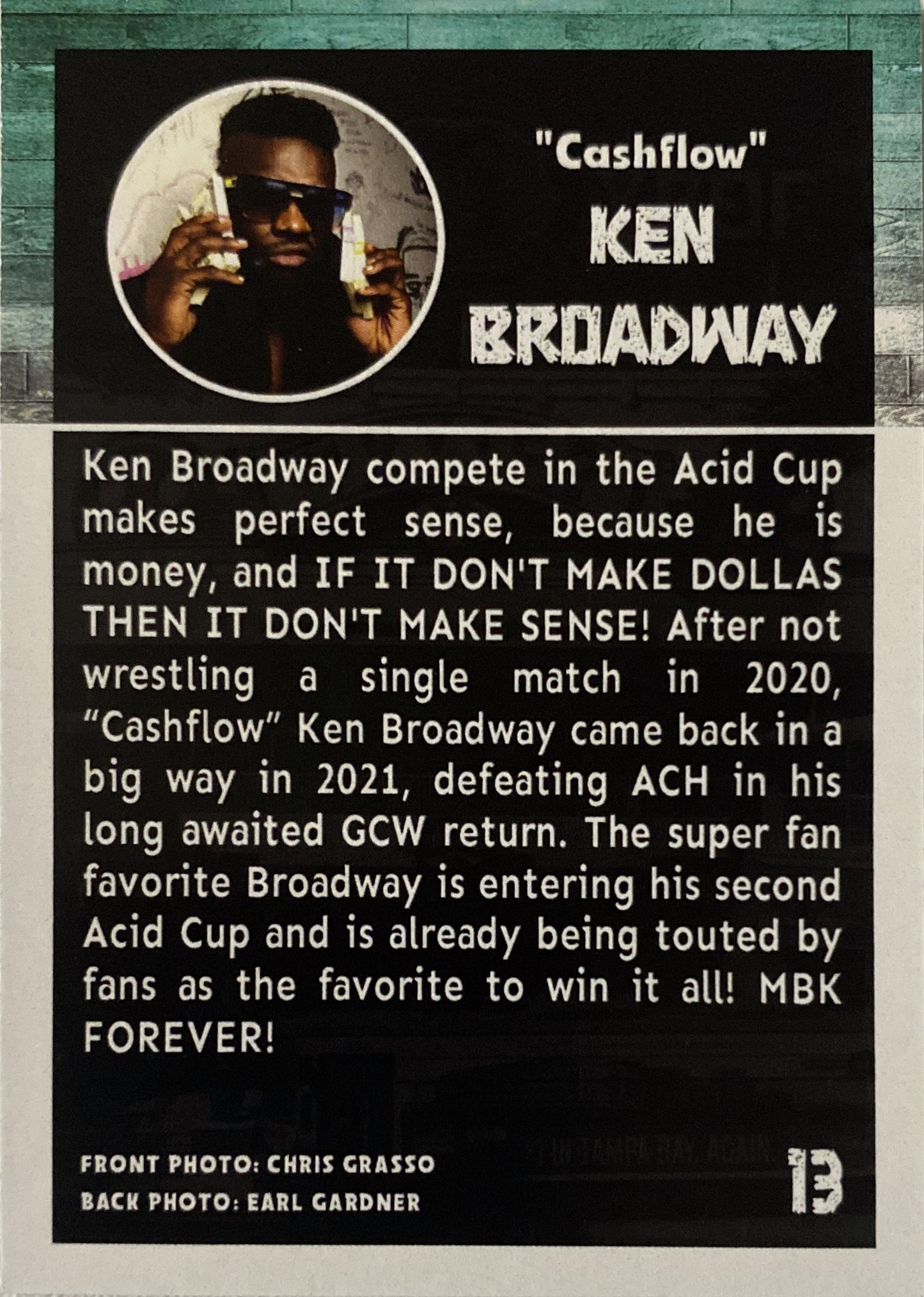 “Cashflow” KEN Broadway