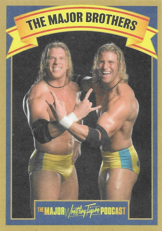The Major Brothers trading card PW Catalog