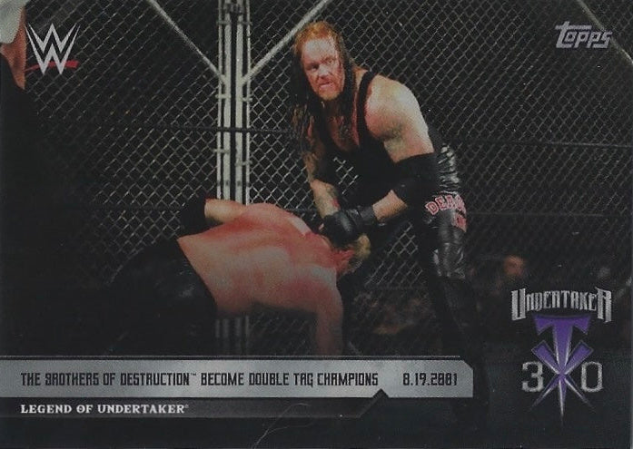 8.19.2001 – The Brothers of Destruction Become Double TAG Champions