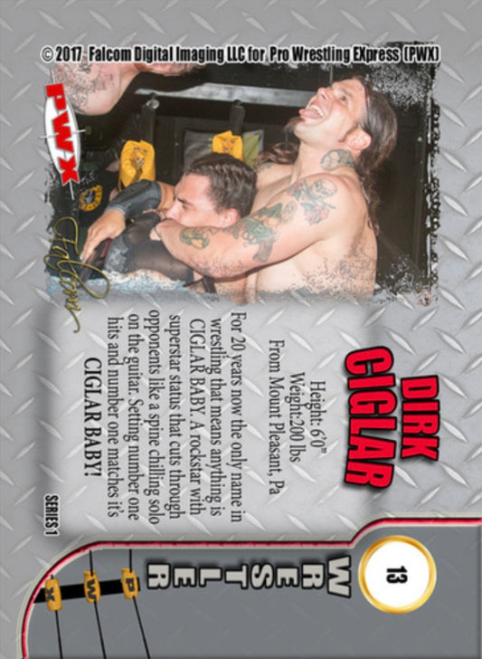 Dirk Ciglar trading card PW Catalog
