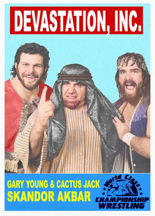 Devastation, INC. – Gary Young & Cactus Jack, Skandor Akbar