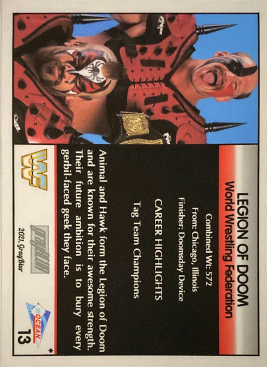 Legion of Doom trading card PW Catalog