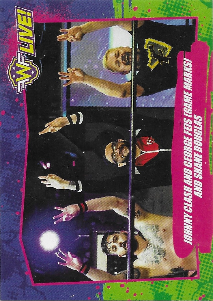 Johnny Clash and George Feis (Game Marks) and Shane Douglas
