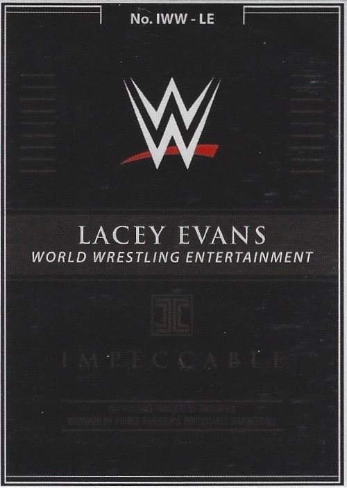 Lacey Evans – World Wrestling Entertainment trading card PW Catalog