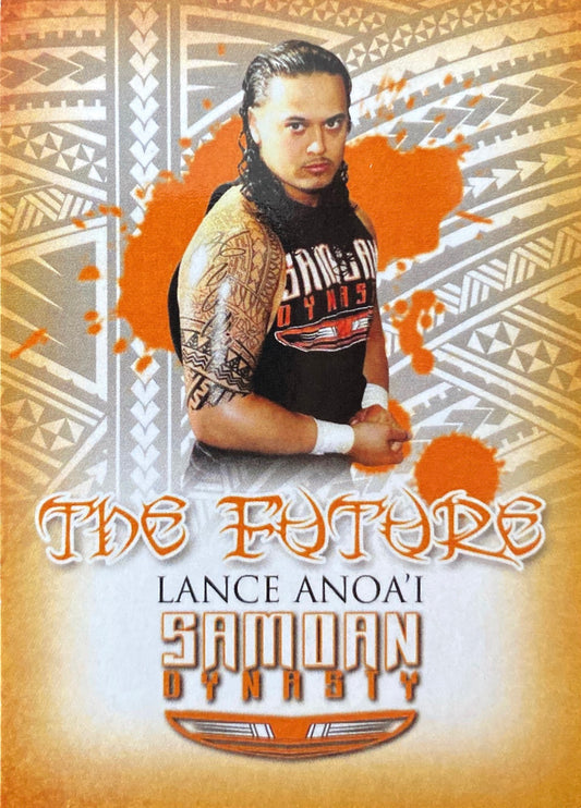 Lance Anoa’i – the Future trading card PW Catalog