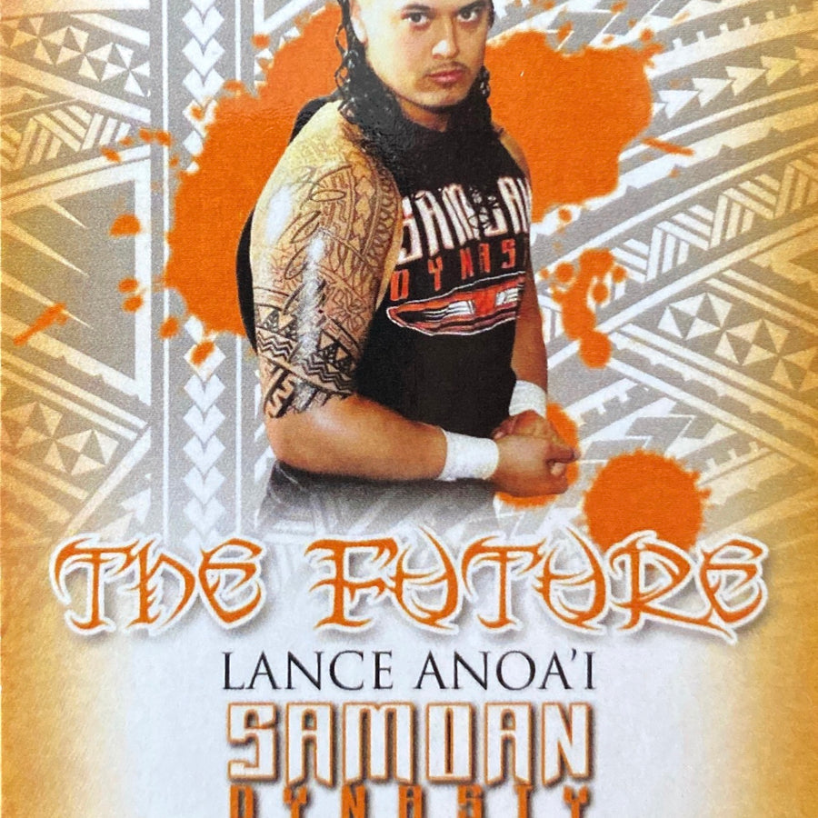 Lance Anoa’i – the Future trading card PW Catalog