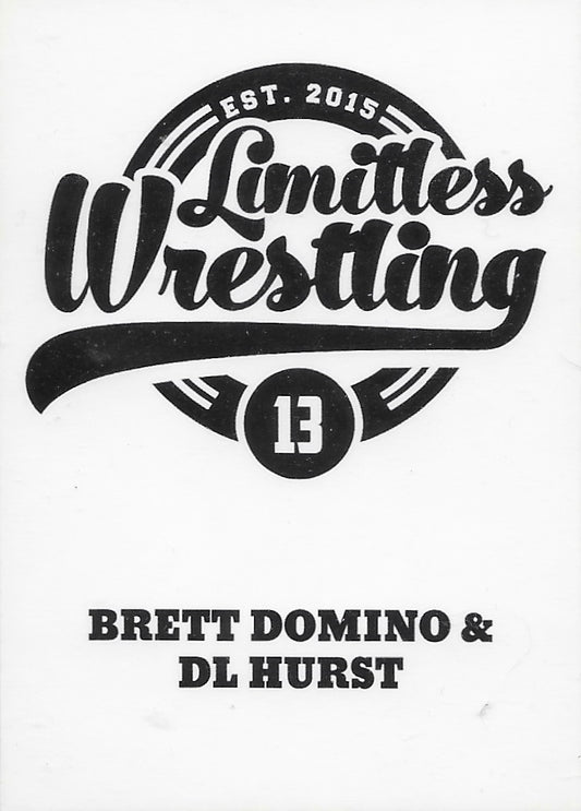 Brett Domino & DJ Hurst trading card PW Catalog