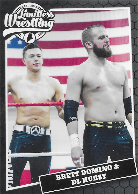 Brett Domino & DJ Hurst trading card PW Catalog