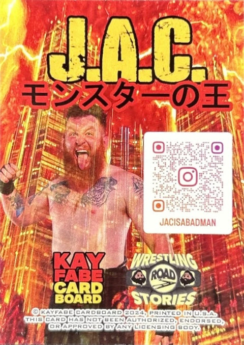 J.A.C. trading card PW Catalog