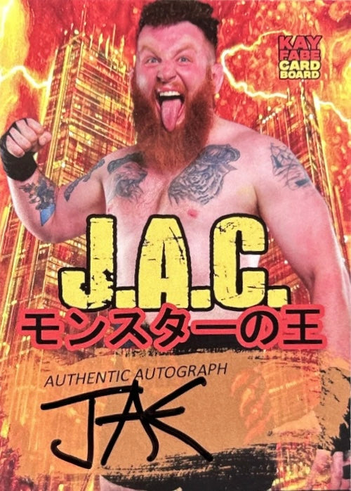 J.A.C. trading card PW Catalog