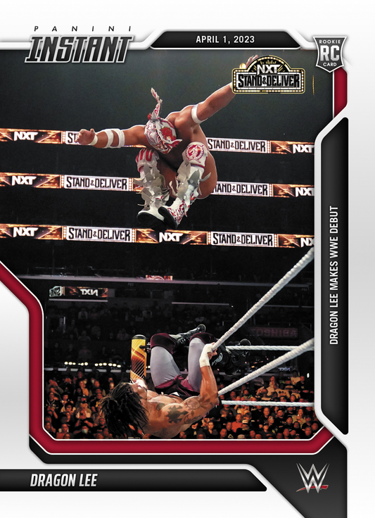 Dragon LEE – Dragon LEE Makes WWE Debut trading card PW Catalog