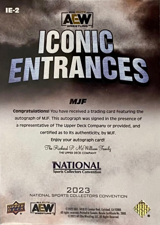 Iconic Entrances – MJF