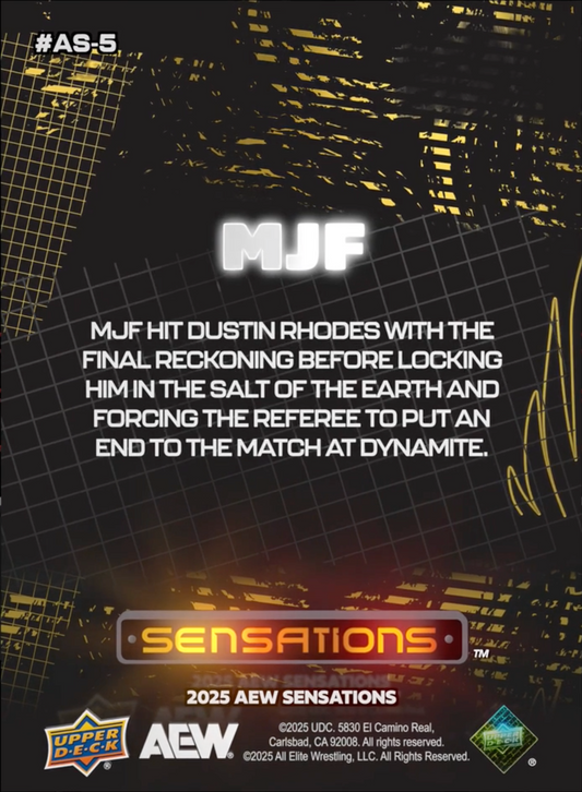 2/12/25 – MJF – MJF Forces the Referee to Step in, Claims the Win Over Dustin Rhodes