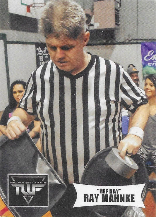 “REF RAY” RAY Mahnke trading card PW Catalog