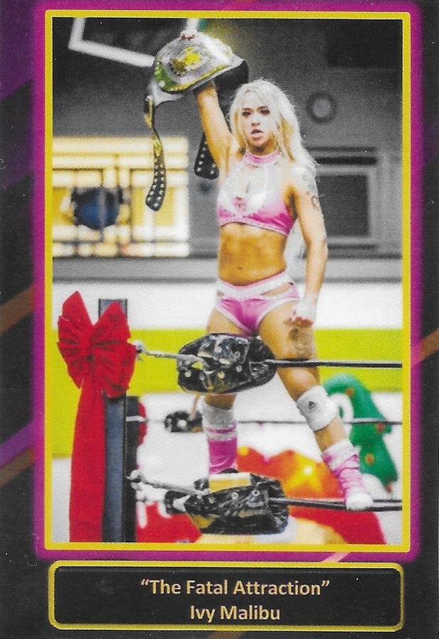 “The Fatal Attraction” IVY Malibu trading card PW Catalog