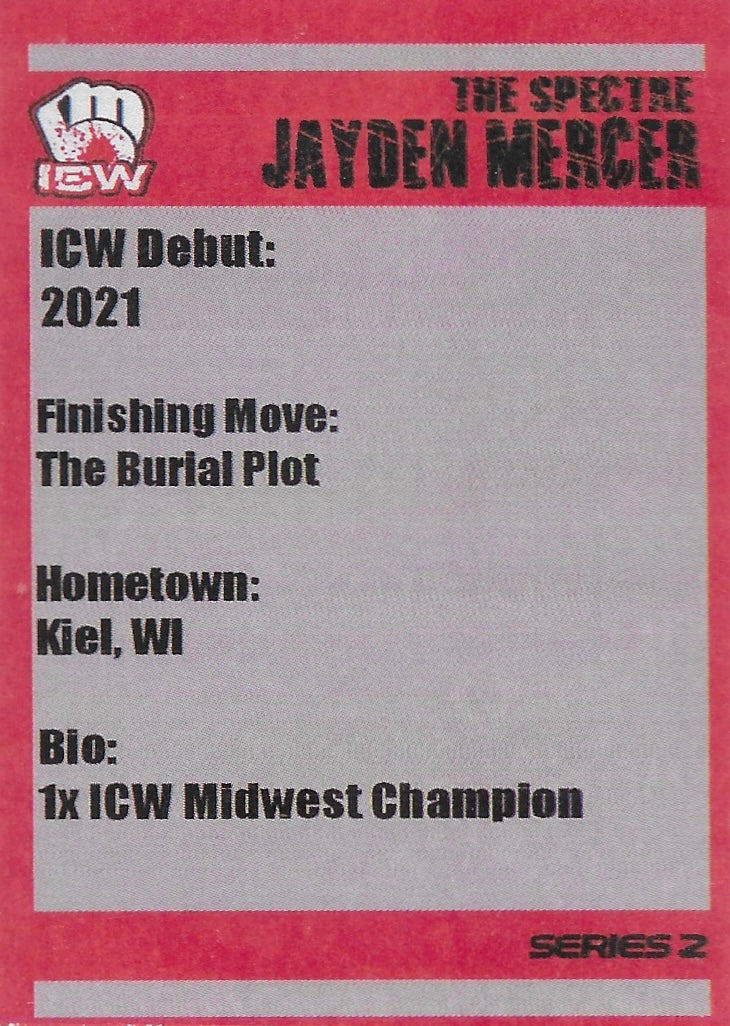 The Spectre Jayden Mercer