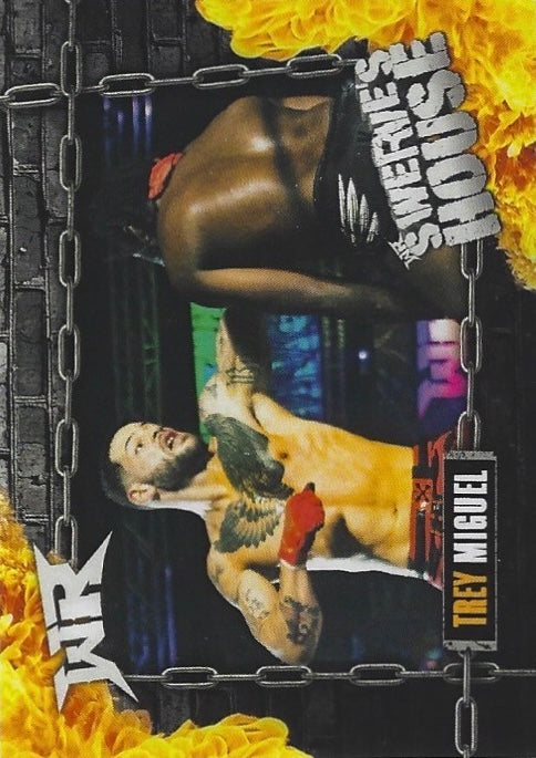 “Spider-Trey” Trey Miguel trading card PW Catalog