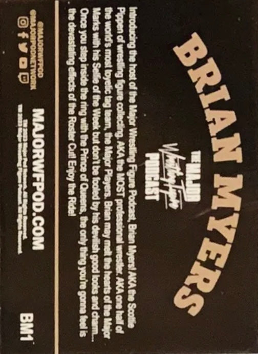 Brian Myers trading card PW Catalog