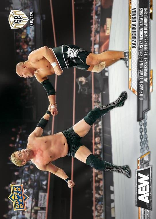 Kazuchika Okada – Old Rivals Meet Again in the Ring AS Kazuchika Okada Earns an Impressive Title Defense Over Tomohiro Ishii