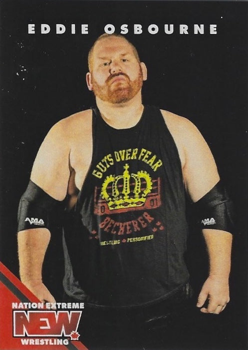 Eddie Osbourne trading card PW Catalog