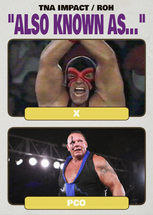 X / PCO trading card PW Catalog