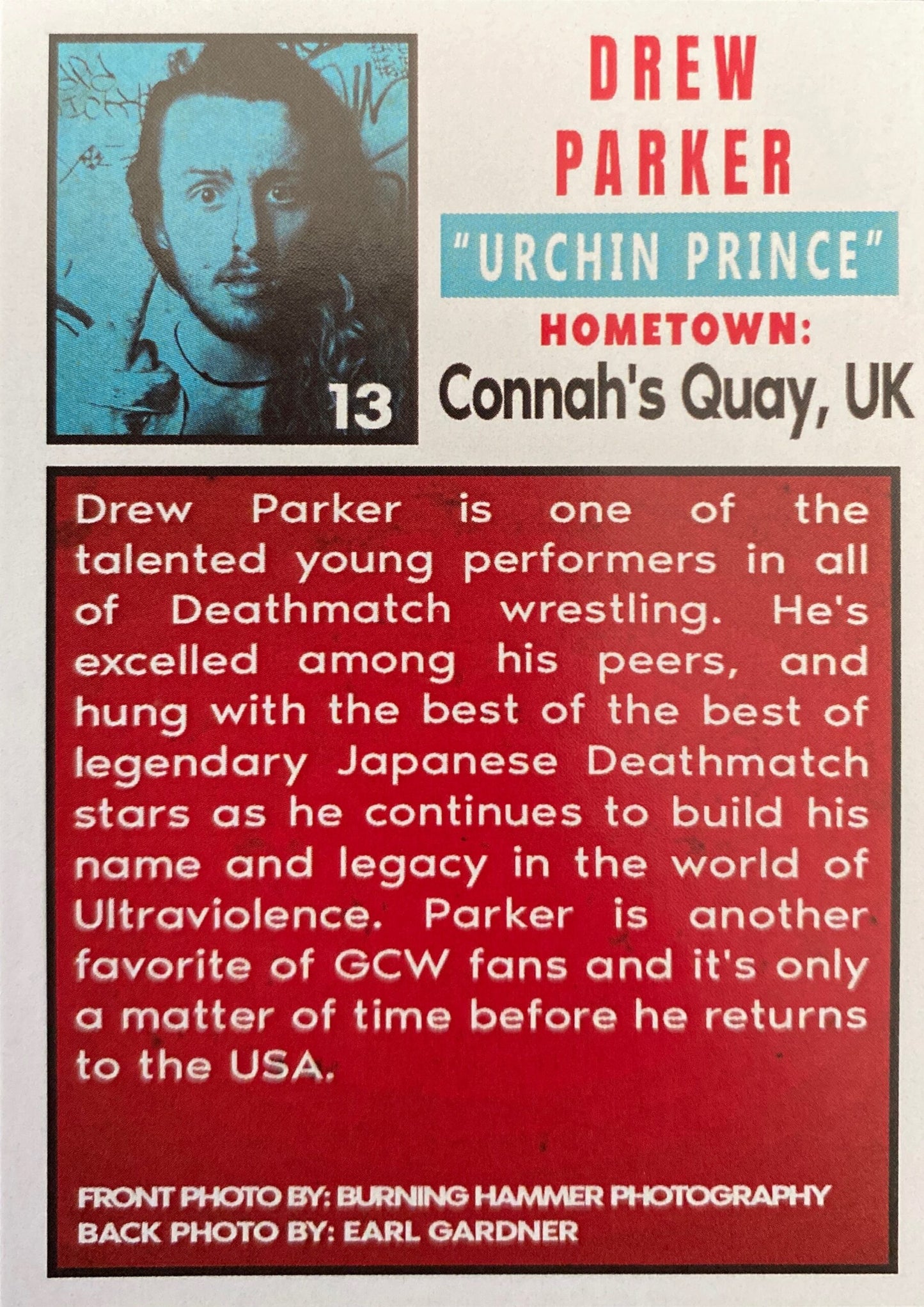 “Urchin Prince” Drew Parker