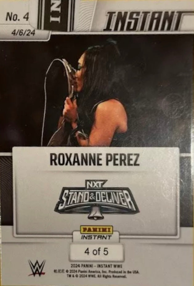 Roxanne Perez – Roxanne Perez Wins the NXT Women’s Championship trading card PW Catalog