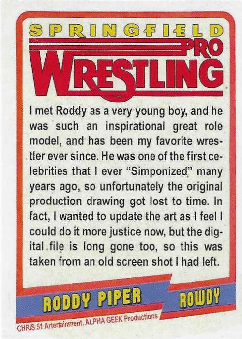 Rowdy Roddy Piper – USA