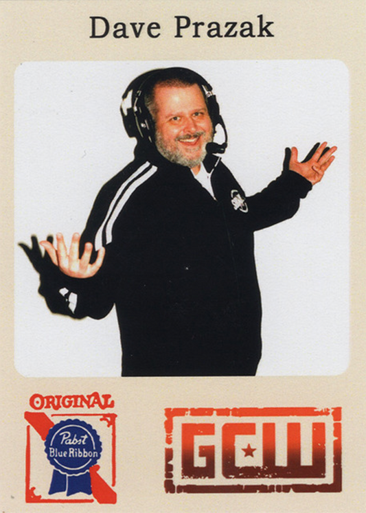 Dave Prazak trading card PW Catalog