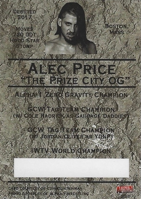 “The North-East Beast” Alec Price