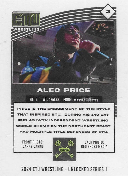 “Northeast Beast” Alec Price