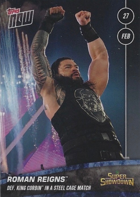 Roman Reigns DEF. King Corbin in a Steel Cage Match
