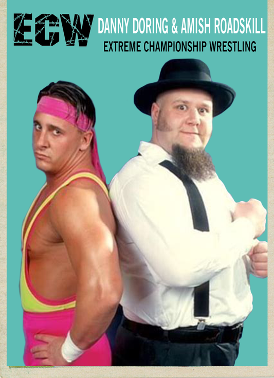 Danny Doring & Amish Roadskill trading card PW Catalog