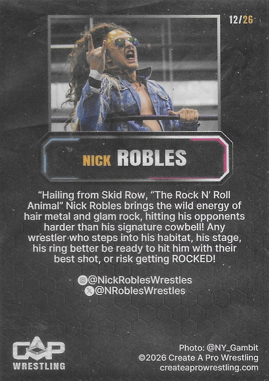 Nick Robles trading card PWcatalog