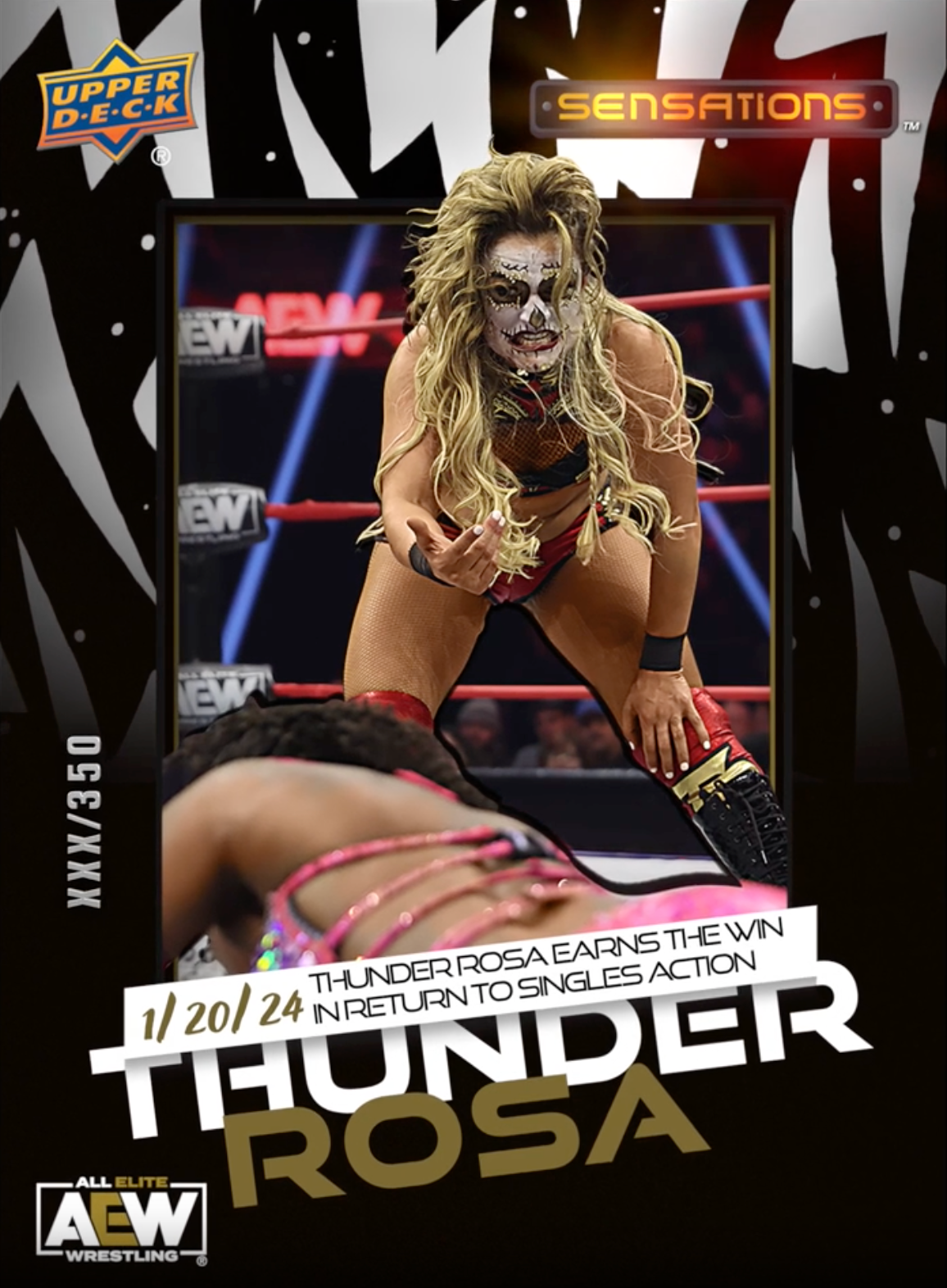 1/20/24 – Thunder Rosa – Thunder Rosa Earns the Win in Return to Singles Action