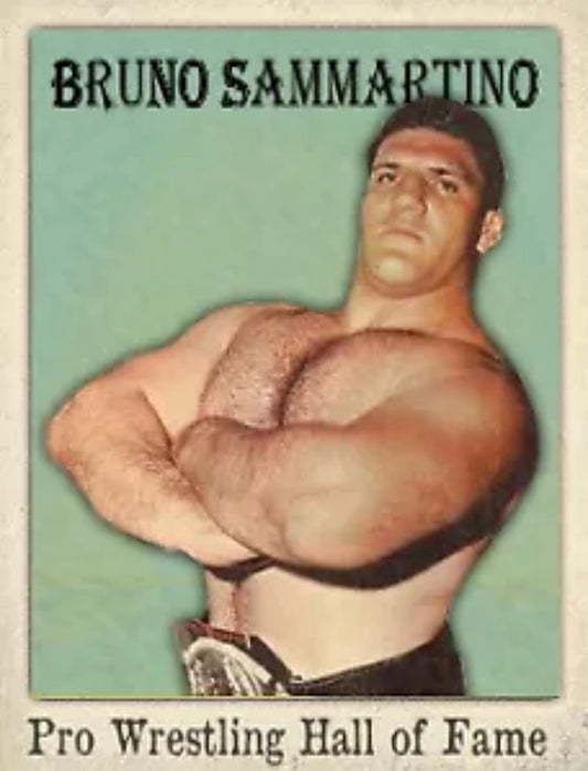 Bruno Sammartino trading card PW Catalog