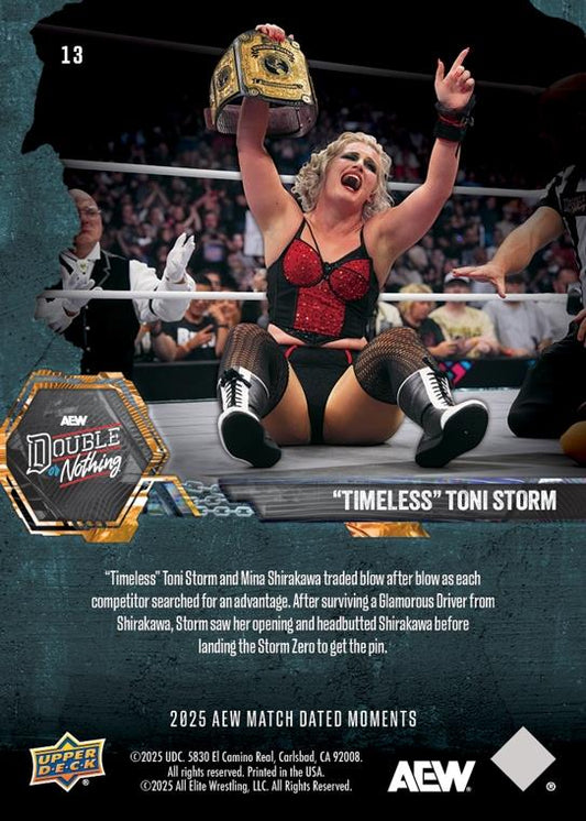 “Timeless” Toni Storm – “Timeless” Toni Storm Fights Through Injury to Continue HER Reign AS AEW Women’s World Champion - image 2