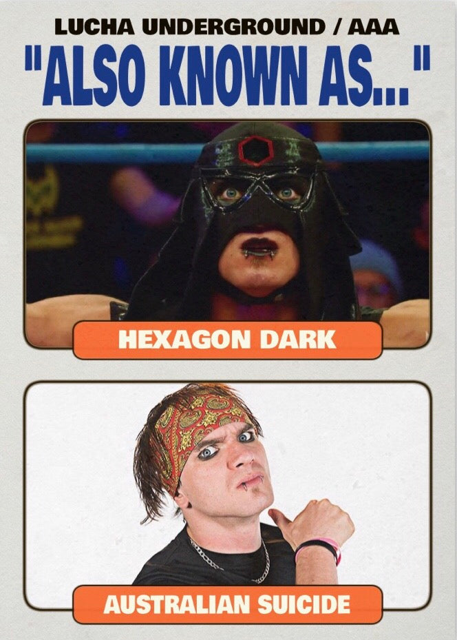 Hexagon Dark / Australian Suicide trading card PW Catalog