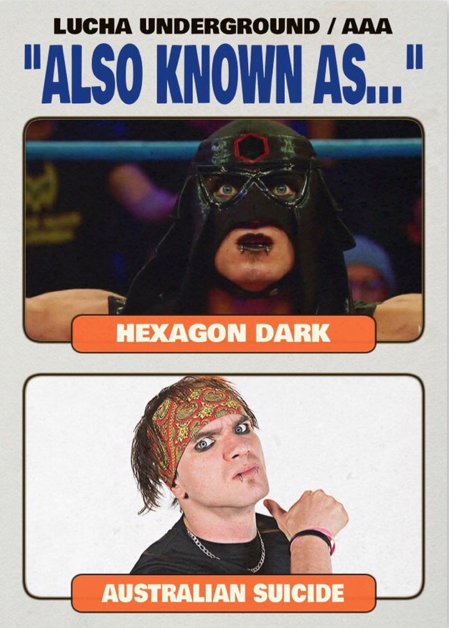 Hexagon Dark / Australian Suicide trading card PW Catalog