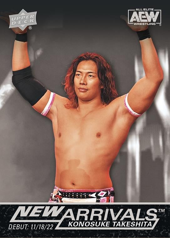 Konosuke Takeshita trading card PW Catalog