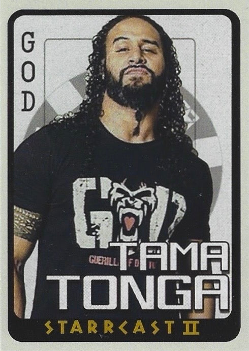 Guerillas of Destiny G.O.D / Tama Tonga trading card PW Catalog