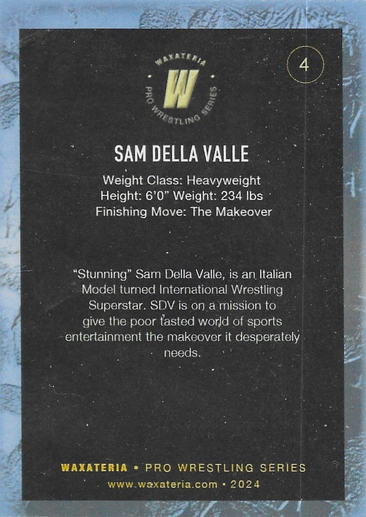 SAM Della Valle trading card PW Catalog