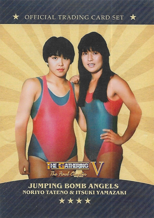 Jumping Bomb Angels – Noriyo Tateno & Itsuki Yamazaki trading card PW Catalog