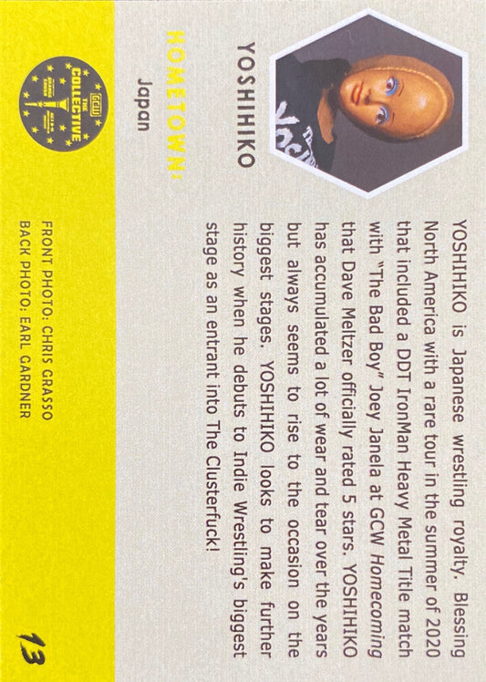 Yoshihiko trading card PW Catalog