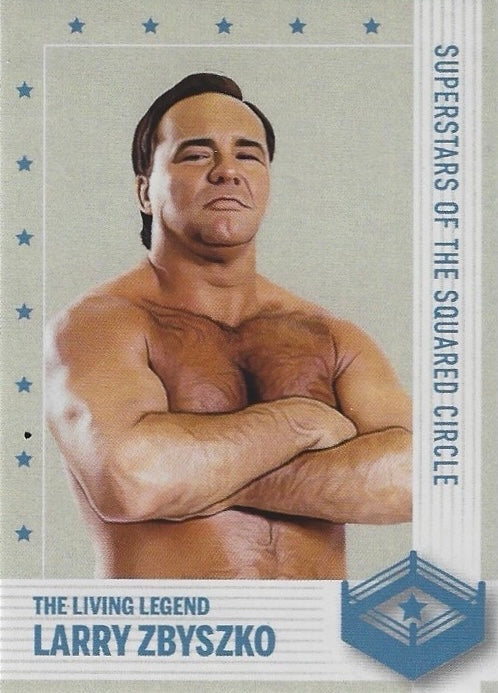 The Living Legend Larry Zbyszko trading card PW Catalog