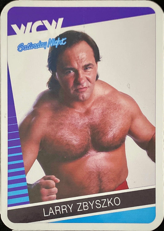 Larry Zbyszko trading card PW Catalog