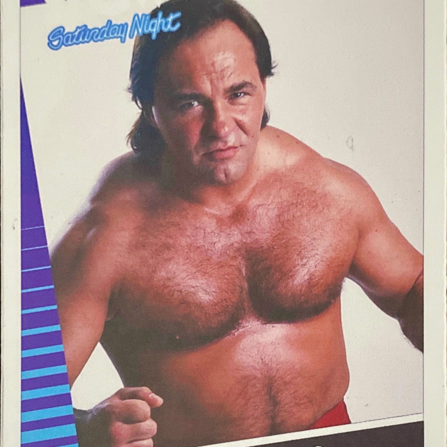 Larry Zbyszko trading card PW Catalog