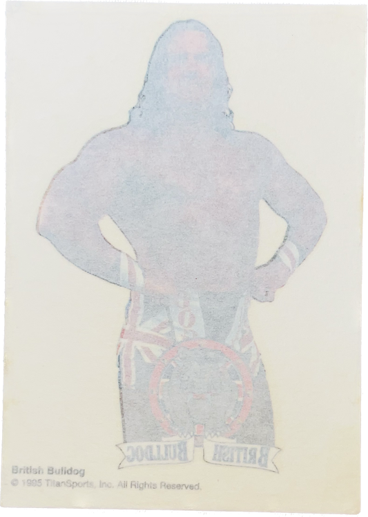 WWF Tattoos 1995 British Bulldog from Germany