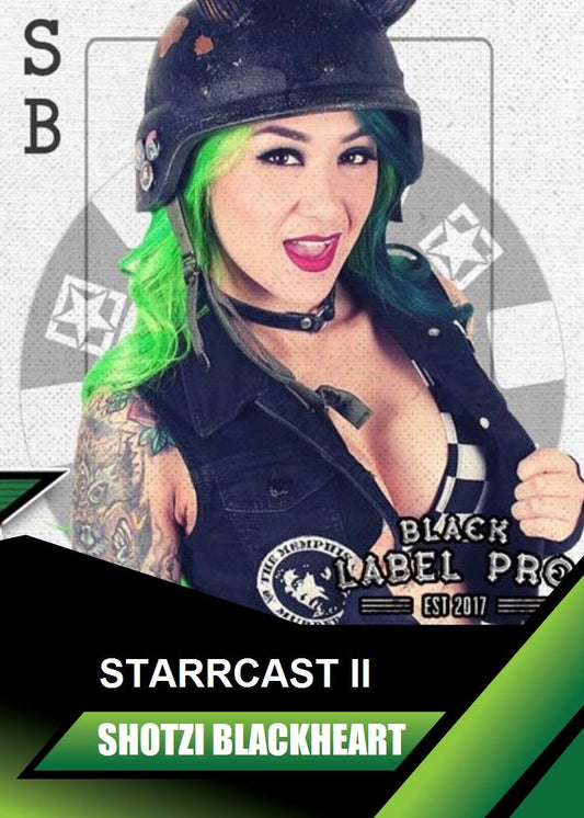 Shotzi Blackheart trading card PW Catalog